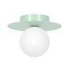 Estetyczna lampa sufitowa w kolorze szałwii K-5452 z serii ROBIN