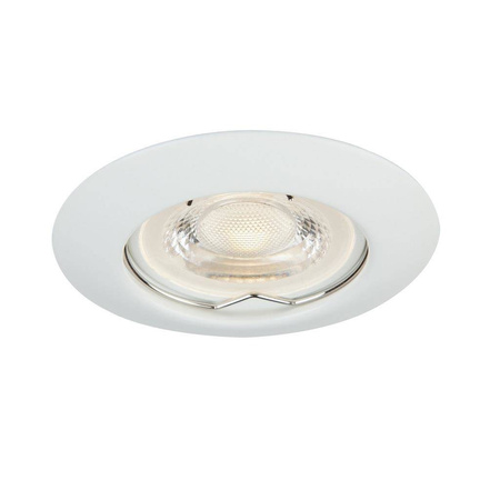 Oprawa OZZO DINA 111-WH okrągła stała metal biały