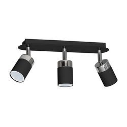 Lampa sufitowa JOKER BLACK 3xGU10
