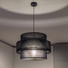 Lampa wisząca CALISTO Black E27 500