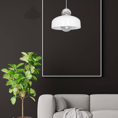 Lampa Wisząca HARALD WHITE 1xE27 biała