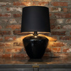 Lampka nocna FIORD Black 1xE27