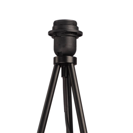 Lampa podłogowa NEPTUN trójnóg z abażurem szary diament