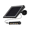 Projektor Solarny 8W LED Czarny 8w1 Czujnik Ruchu IP65 V-TAC VT-11108 3000K 950lm