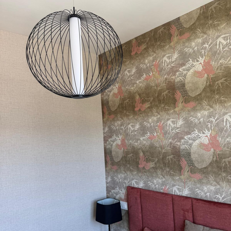 Light prestige Treviso wisząca mała czarna 3000K LP-798/1P S3 BK