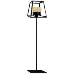 Lampa podłogowa FINLAND Czarna E27x4