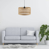 Lampa wisząca BOHO Africa trawa morska walec 30cm
