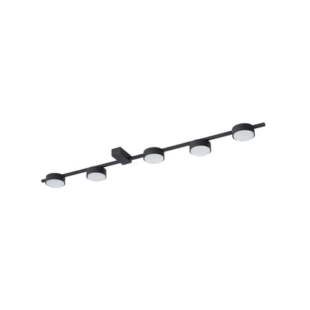 Nowodvorski Lampa sufitowa czarna metalowa PILLS 