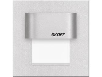 Oprawa schodowa nawierzchniowa TANGO mini stick LED Light Skoff 0,4W 10V DC IP66 aluminium b. niebieska