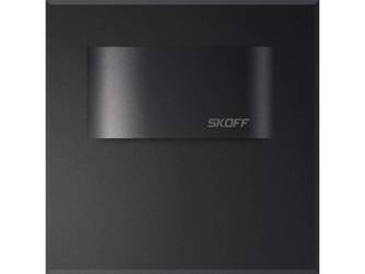 Oprawa schodowa nawierzchniowaTANGO mini stick Short LED Light Skoff 0,4W 10V DC IP66 czarny mat b. niebieska