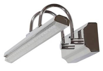 Kinkiet łazienkowy chrom LED 7W 40cm regulowany Gizel Candellux 21-73396