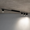 Lampa sufitowa LOGAN Black 4xGU10
