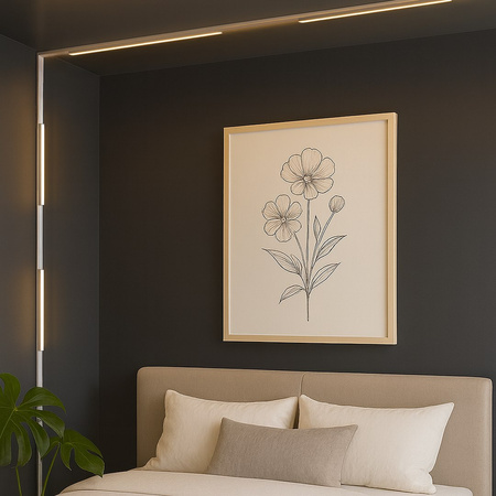 Slim Magnetic Track Biały 91cm 30W LED Tuya CCT