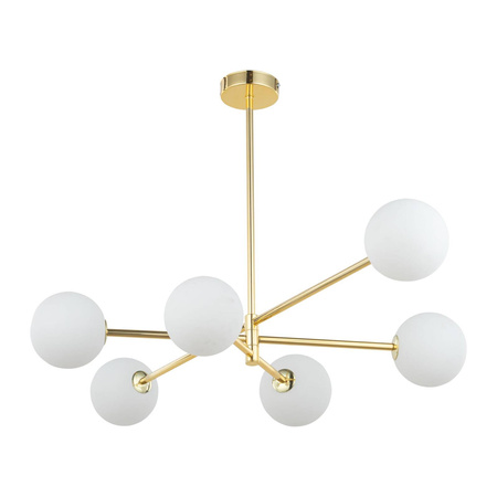 Lampa sufitowa SARIUS Gold 6xG9 wysoka