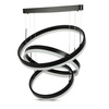Oprawa Zwieszana LED V-TAC 82W Soft Light Chandelier Ściemnianie Czarny VT-82-3-B-N 3000K 4550lm 3 Lata Gwarancji