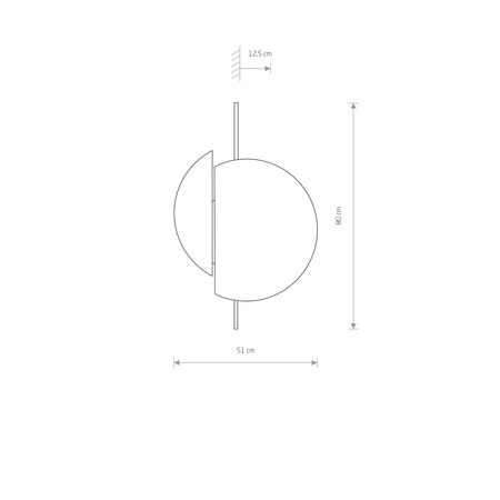 Nowodvorski Kinkiet z włącznikiem drewniany SUNSET C 