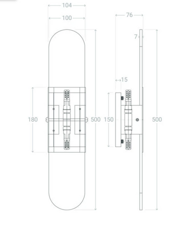 Kinkiet ścienny Metal i Marmur NANDRA 2x G9 złoty