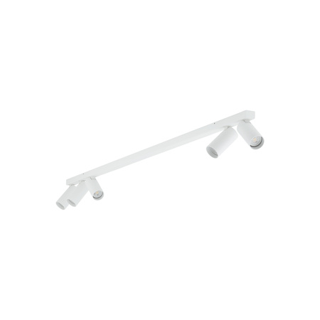 Listwa z regulowanymi reflektorami 5xGU10 FOURTY biała Nowodvorski 11435