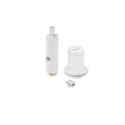 Kluś Zestaw mocowań RD-3, biały, mosiądz