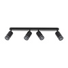 Lampa sufitowa JET Black 4xGU10