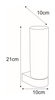 Kinkiet K-L8906-1W z serii AQUA CHROM