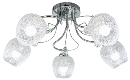 Lampa sufitowa Blanka 5xE27 CHROM 