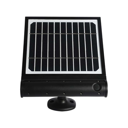 Projektor Solarny 8W LED Czarny 8w1 Czujnik Ruchu IP65 V-TAC VT-11108 3000K 950lm