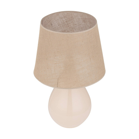 Lampka nocna LACRIMA Ecru 1xE27