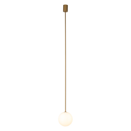 Nowodvorski Lampa wisząca KIER L SATIN GOLD 140cm 1xG9 10308