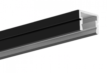 Profil do LED PDS-4-PLUS czarny lakier RAL 9005  Kluś 2m