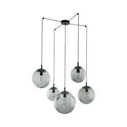 Lampa wisząca ESME Graphite 5xE27 pająk