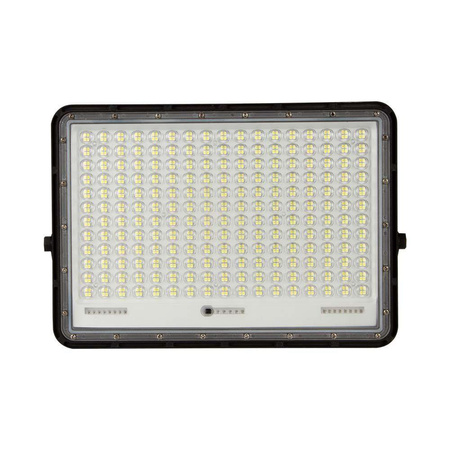 Projektor LED Solarny V-TAC 30W Pilot, AUTO, Timer, IP65 Czarny VT-240W 4000K 2600lm