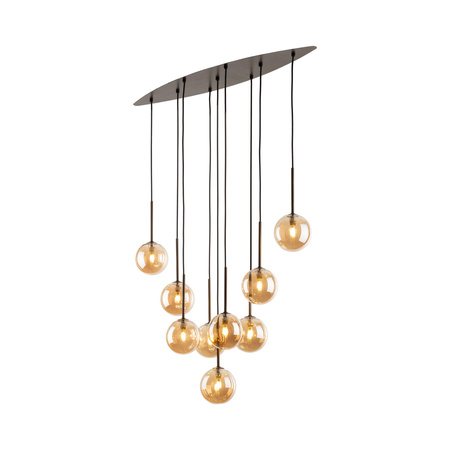 Lampa sufitowa ESTERA Brown 9xG9