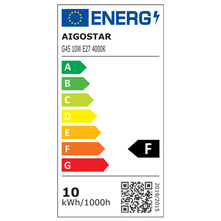 Żarówka LED E27 10W G45