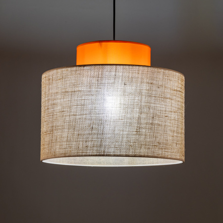 Lampa wisząca Duo JUTA Orange E27 