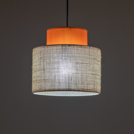 Lampa wisząca Duo JUTA Orange E27 