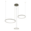 Lampa wisząca CIRCOLO LED SILK OLIVE 45W 3000K 1600lm 125cm Nowodvorski 11398