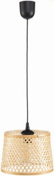 Lampa wisząca BOHO bambusowa walec TH2B 25cm