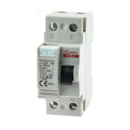 Wyłącznik R-P 2P  30mA AC 25A