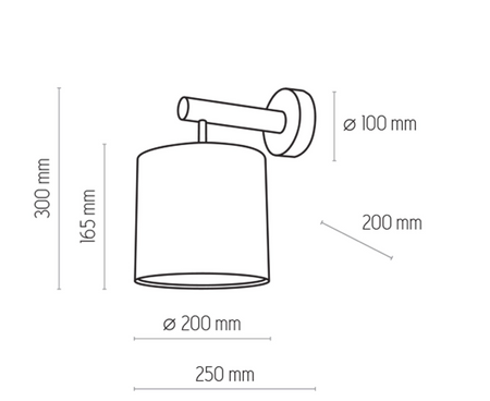 Kinkiet lampa ścienna Deva White 1x E27 biały