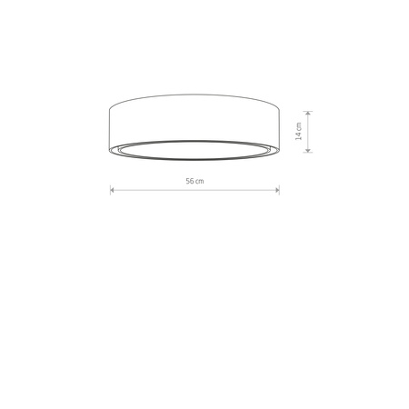 Nowodvorski Plafon biały MIST