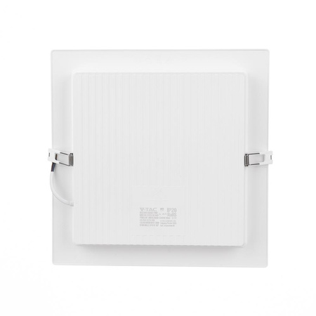 Panel Wpuszczany V-TAC 18W LED SAMSUNG CHIP Kwadrat 220x220mm VT-61018SQ-S 3000K 1850lm
