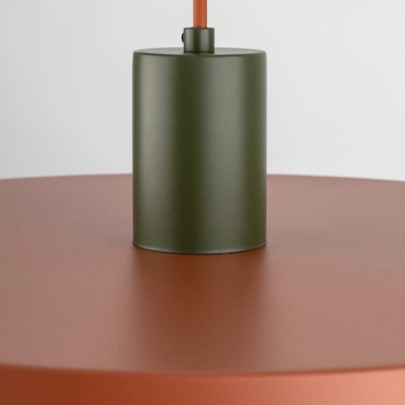 Tk Lighting SILA GREEN BRICK lampa wisząca 1XE27 400