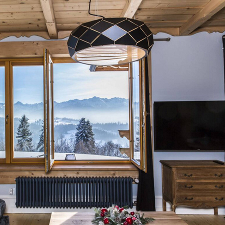 Light prestige Reus wisząca czarna LP-8069/1P BK