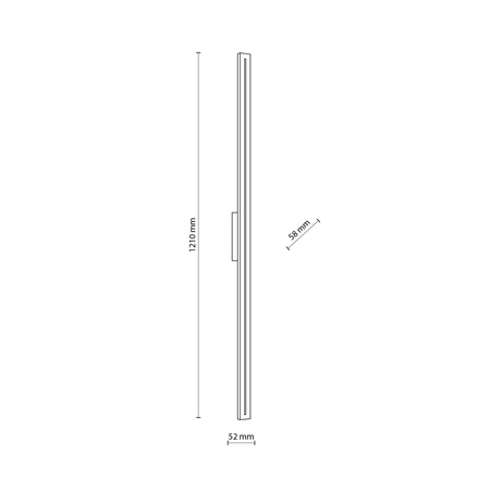 LINEA M KINKIET LED IP65