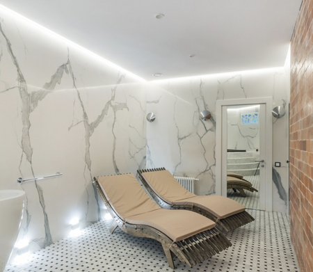 Profil do LED KOZMA-22-BOK Kluś wpuszczany srebrny anodowany 1m