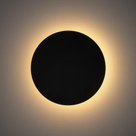 Nowodvorski Kinkiet czarny RING LED M 