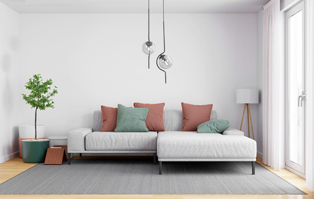 Podwójna lampa wisząca, nowoczesny design K-5332 z serii NEVA