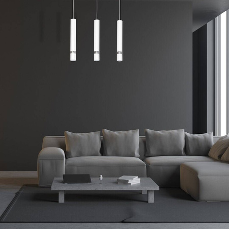 Lampa wisząca JOKER WHITE 3xGU10 biała