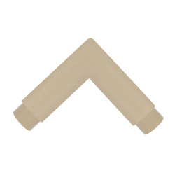 Beżowy łącznik kątowy do lamp z serii TALAR